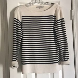 LOFT striped sweater